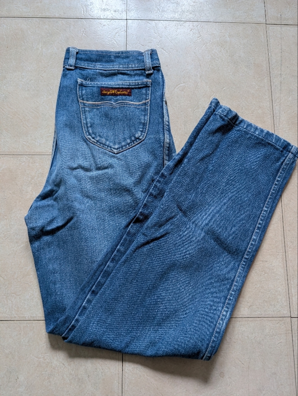 Sergio Valente Men's Blue Denim Jeans